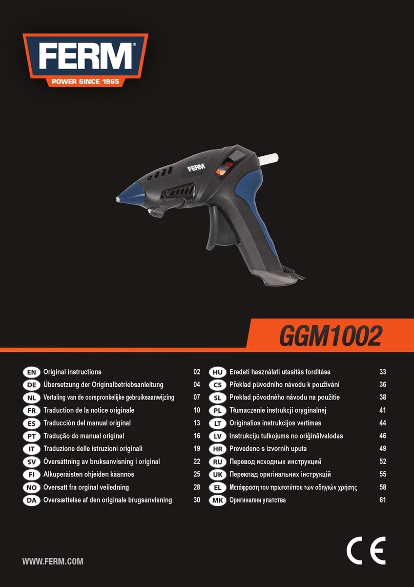 Ferm GGM1002 User manual
