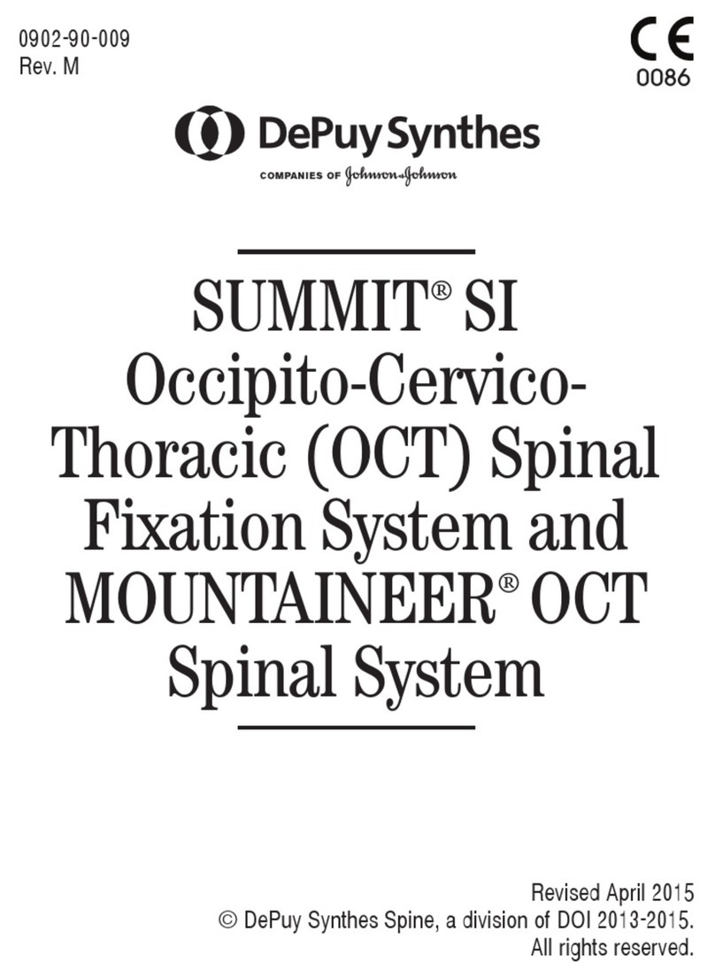 Johnson & Johnson DePuy Synthes SUMMIT SI User manual