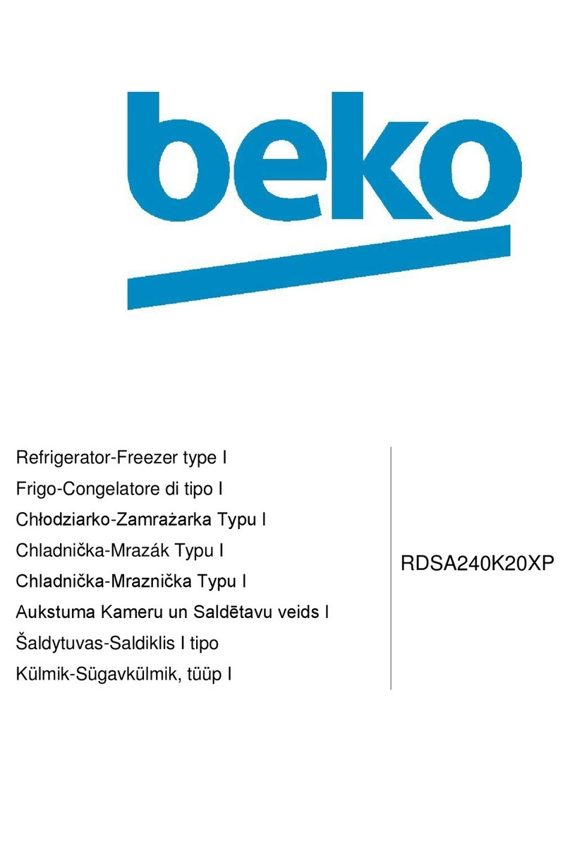 Beko RDSA240K20XP User manual
