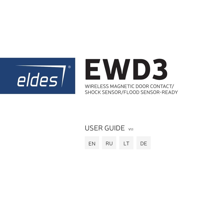 Eldes EWD3 user guide