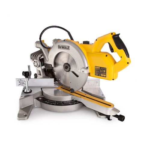DeWalt DWS778 User manual