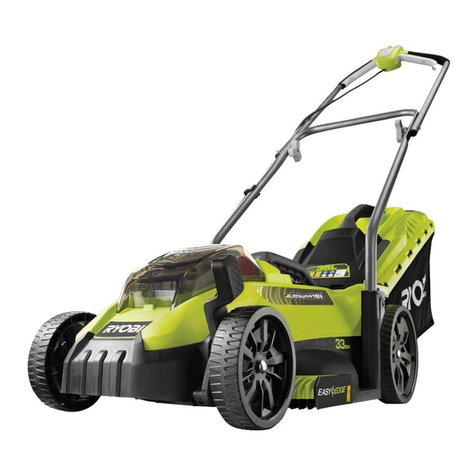 Ryobi RLM18X33H40F User manual