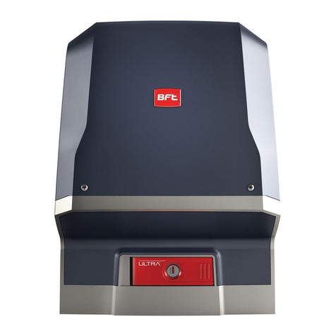 BFT ICARO SMART AC A2000 Installation and user manual