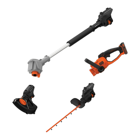 BLACK DECKER SEASONMASTER BCASK861D Original instructions