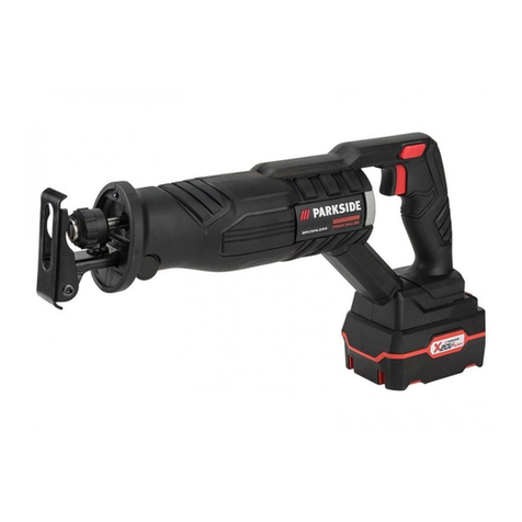 Parkside Performance PSSAP 20-Li B2 User manual