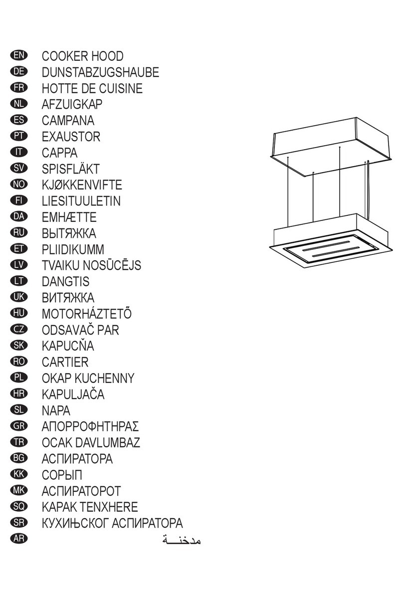 Faber SKYLIFT X/WH F90 user manual