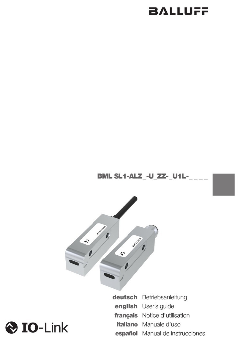Balluff BML SL1-ALZ-U-ZZ-U1L Series user guide