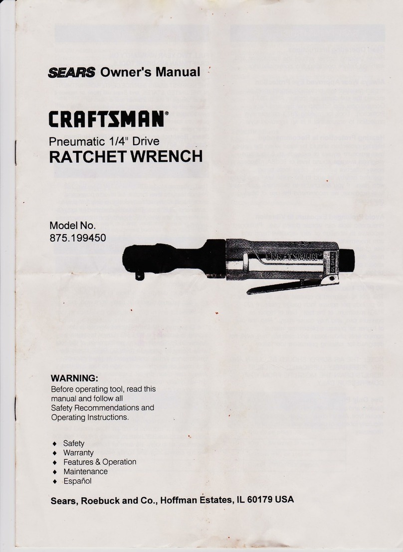 Sears Craftsman 875.199450 User manual