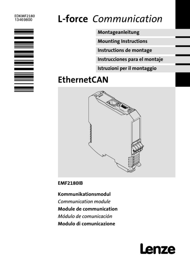Lenze EMF2180IB User manual
