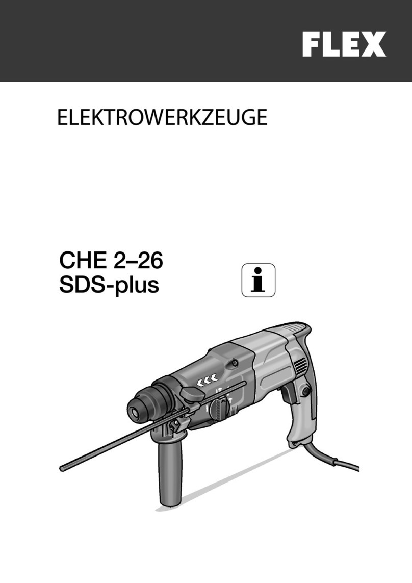 Flex CHE 2-26 SDS-plus User manual