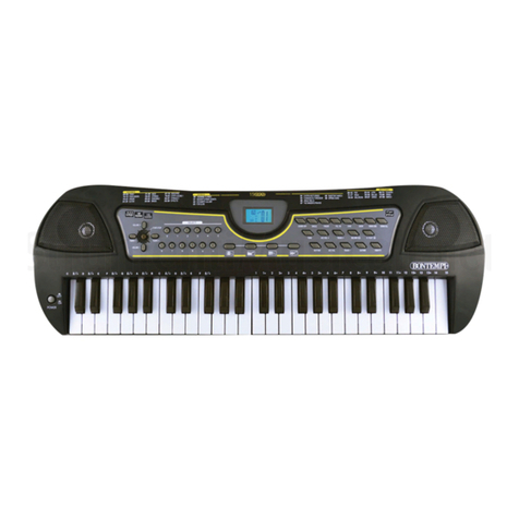 Bontempi MUSIC ACADEMY School 15 4909 owner's manual
