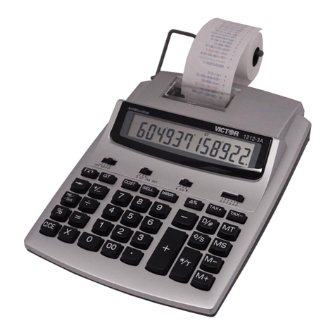 Victor 1212-3A Series User manual Victor 1212-3A Series User manual