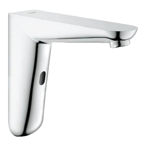 Grohe Euroeco Cosmopolitan E 36 274 quick start guide