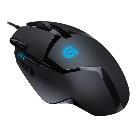 Logitech G402 Hyperion Fury User manual
