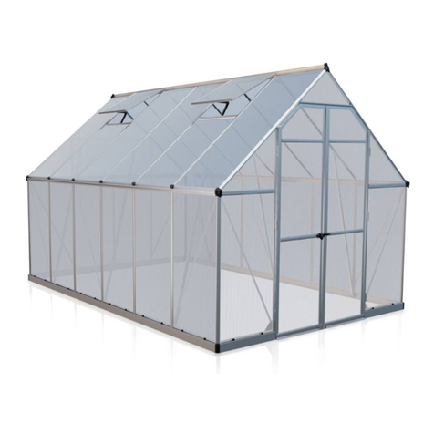 Palram Octave 8x12 User manual