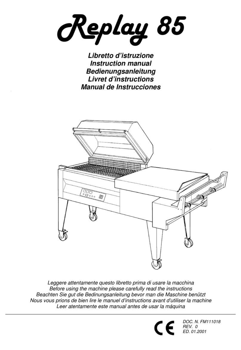 Minipack Replay 85 instruction manual