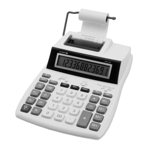 Olympia CPD 435 User manual