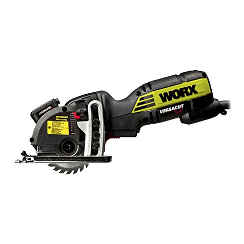 Worx Professional Versacut WU420 manual