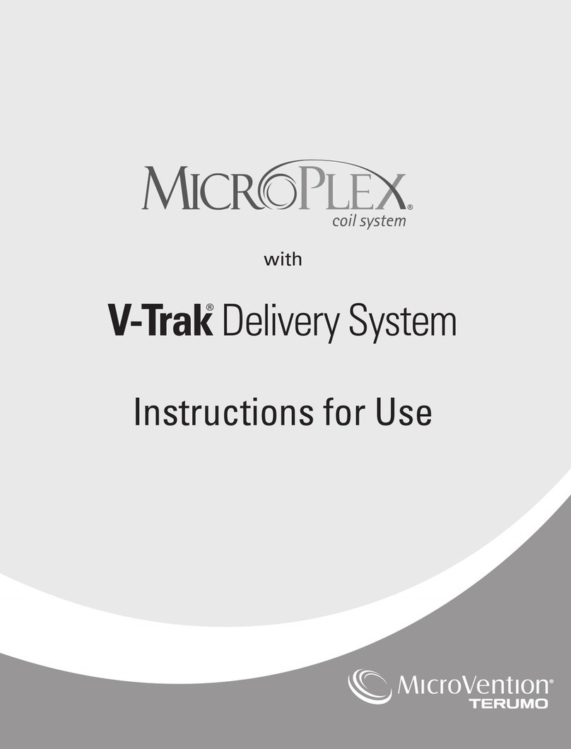 Terumo MicroVention MicroPlex Coil System Series User manual