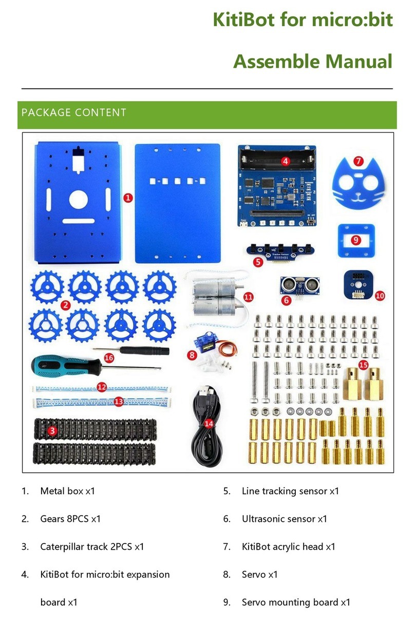 Microbit KitiBot Assemble manual