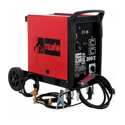 Telwin TELMIG 200/2 TURBO User manual