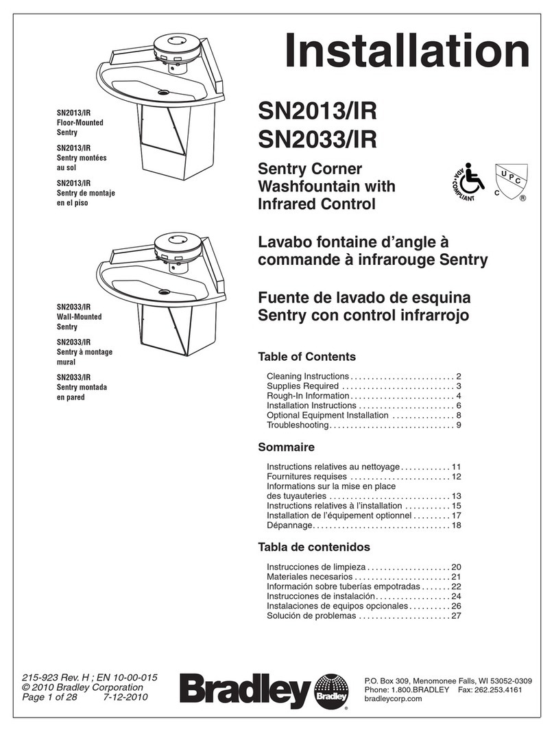 Bradley Sentry SN2013/IR User manual