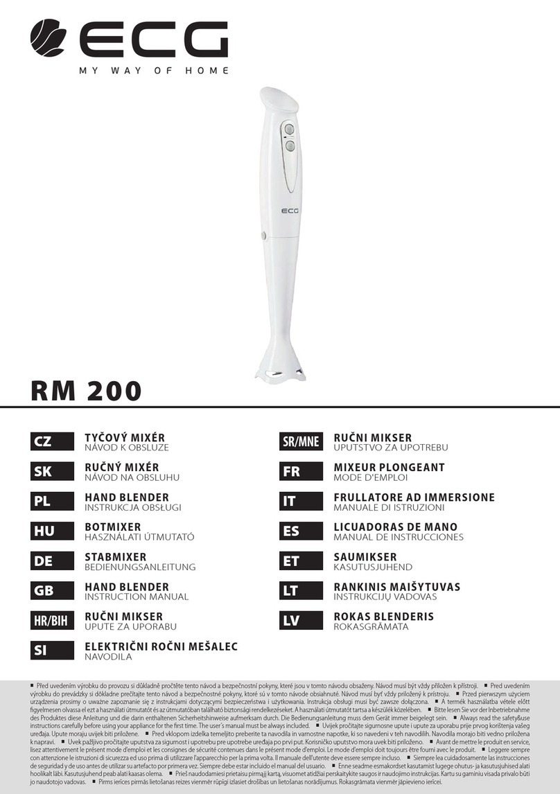 ECG RM 200 User manual