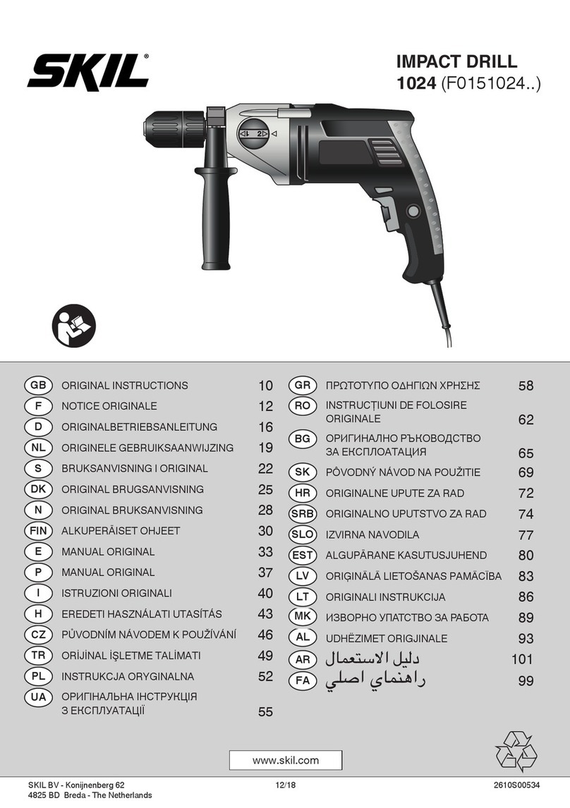 Skil 1024 User manual