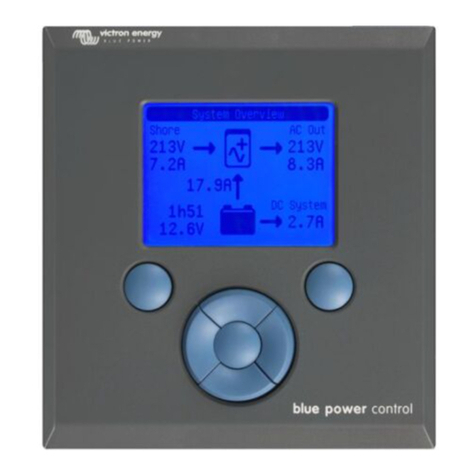 Victron energy VE.Net Blue Power Panel manual