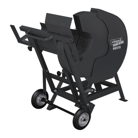 Scheppach HS510 User manual