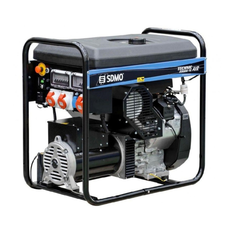 SDMO TECHNIC 20000 TE C Instruction and maintenance manual