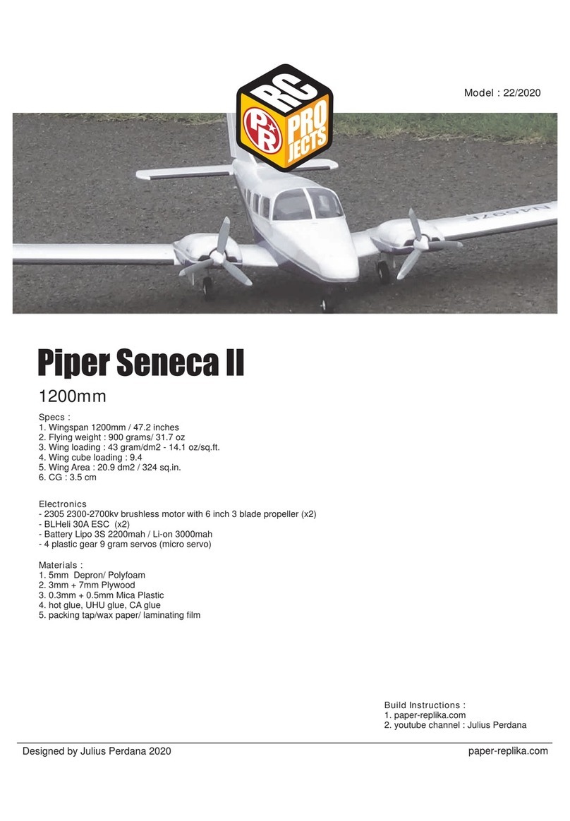 PR Piper Seneca II quick start guide