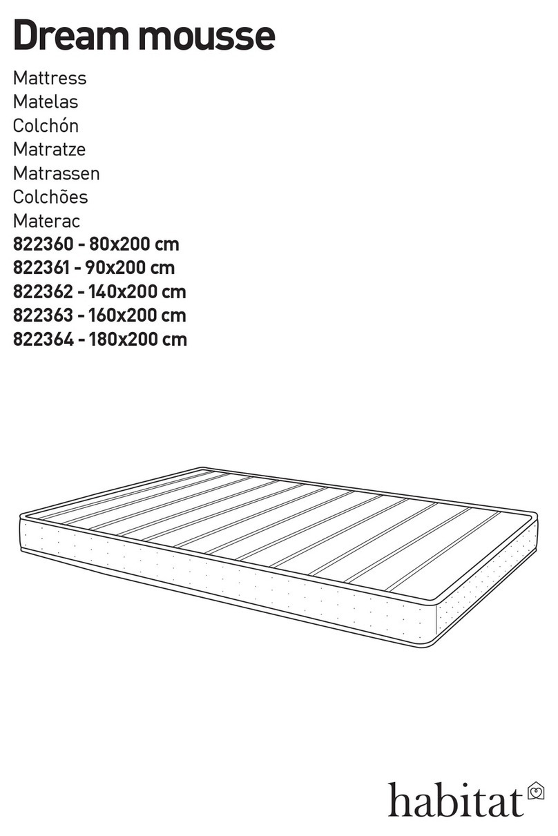 Habitat Dream mousse 822360 manual Habitat Dream mousse 822360 manual