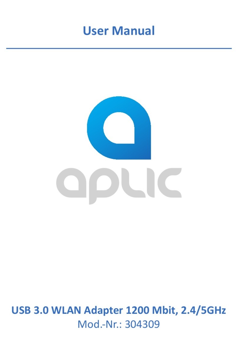 APLIC 304309 user manual