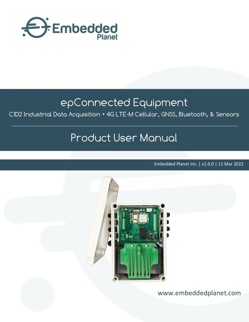 Embedded Planet epConnected Equipment Product user manual