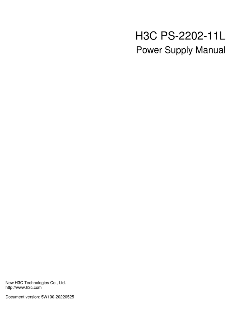 H3C PS-2202-11L manual