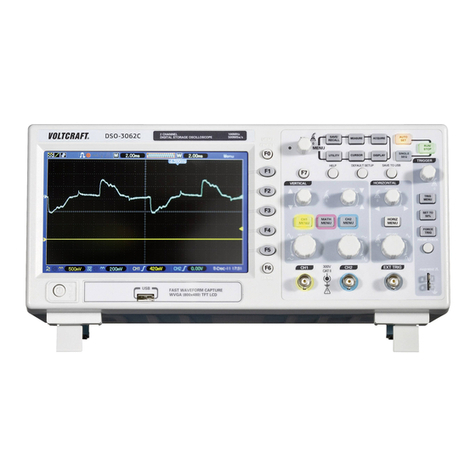 VOLTCRAFT DSO-3062C Quick start guide
