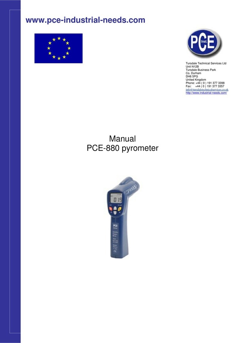 PCE Instruments 880 manual
