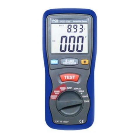PCE Instruments IT55 instruction manual
