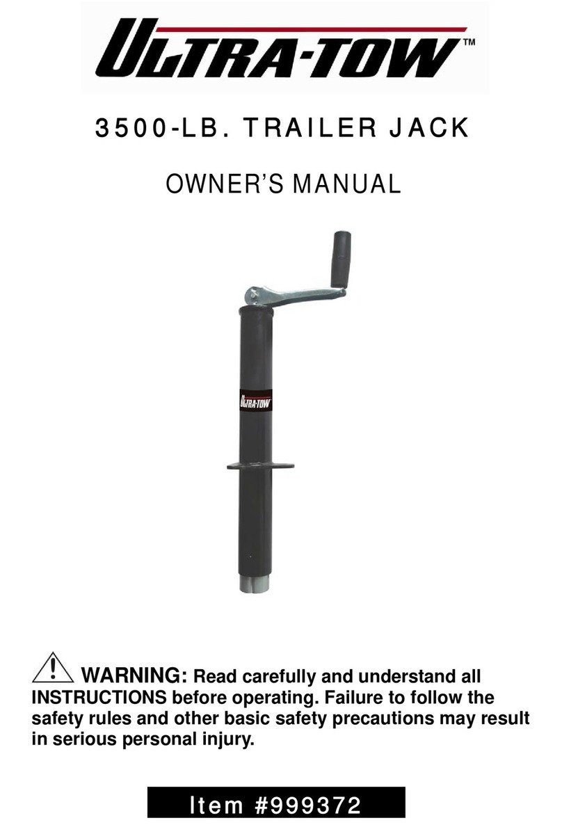 Ultra-tow 999372 owner's manual