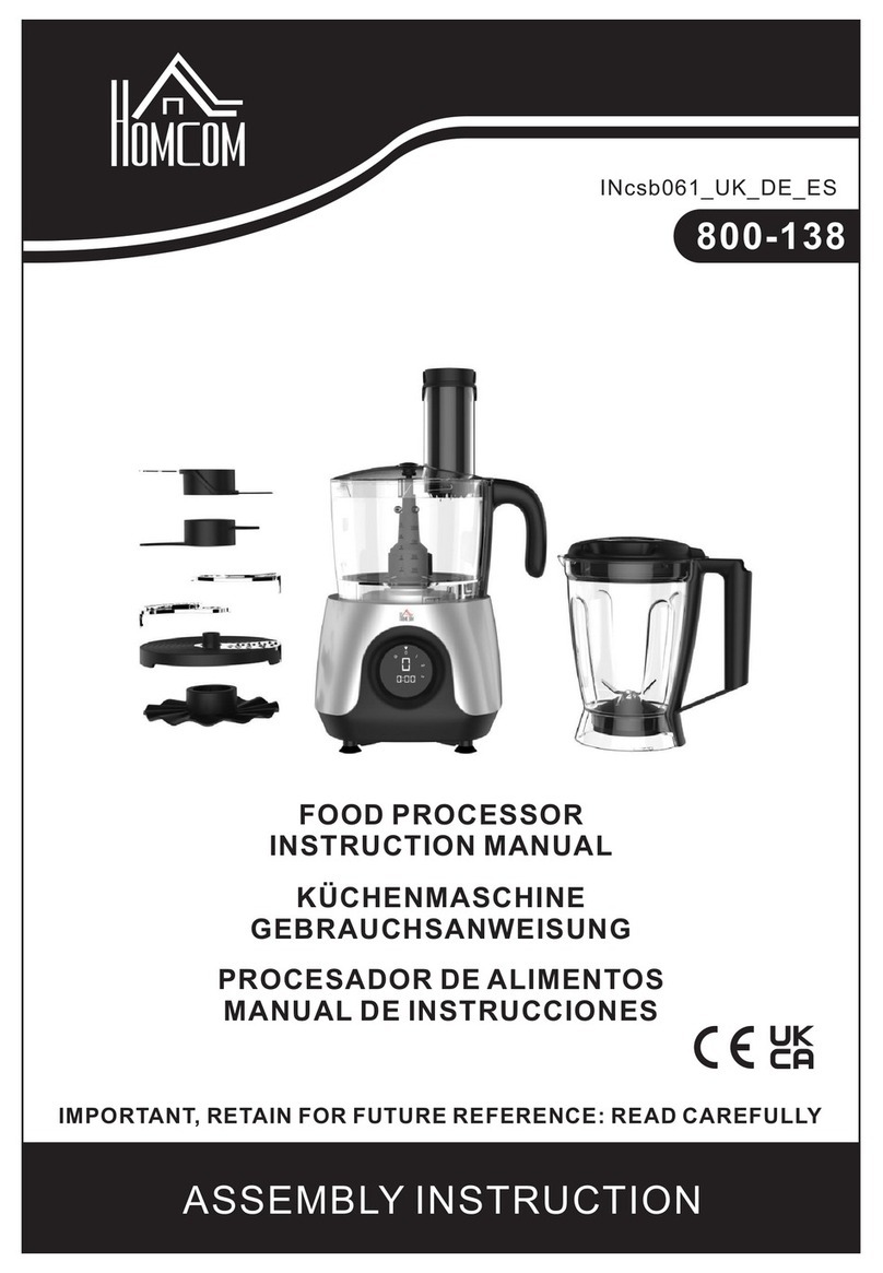 HOMCOM 800-138 User manual