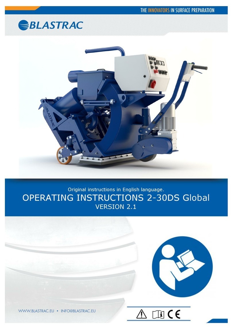 Blastrac 2-30DS Global User manual