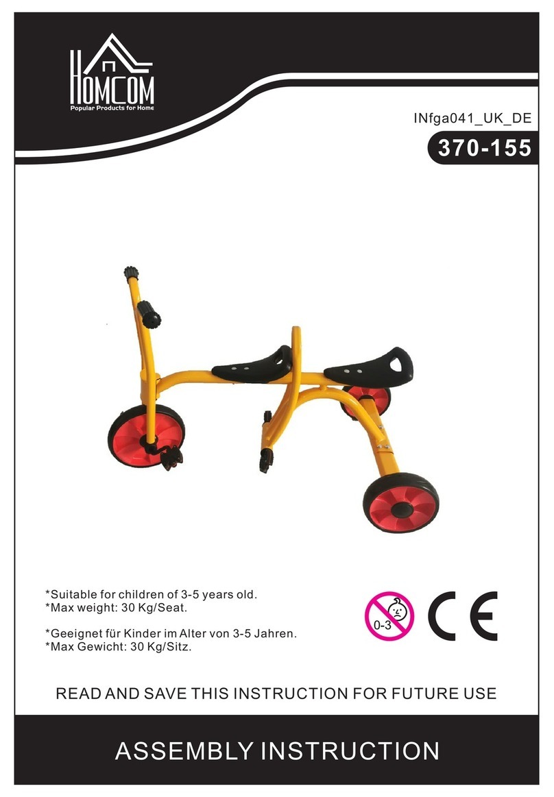 HOMCOM 370-155 Assembly instruction