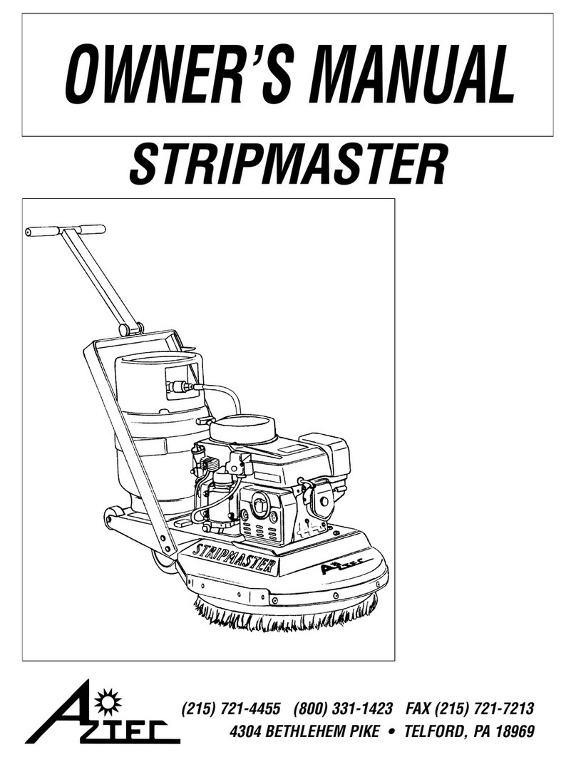 Aztec STRIPMASTER owner's manual Aztec STRIPMASTER owner's manual