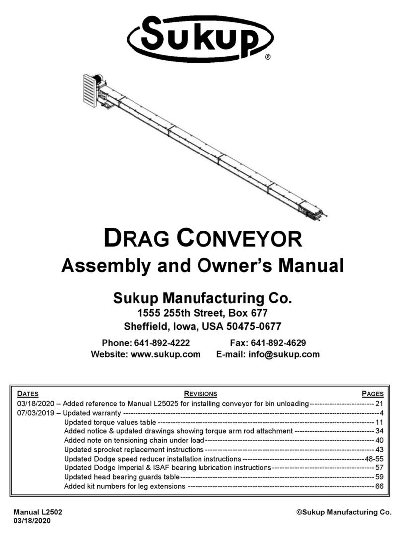 Sukup 909 Assembly and owner's manual