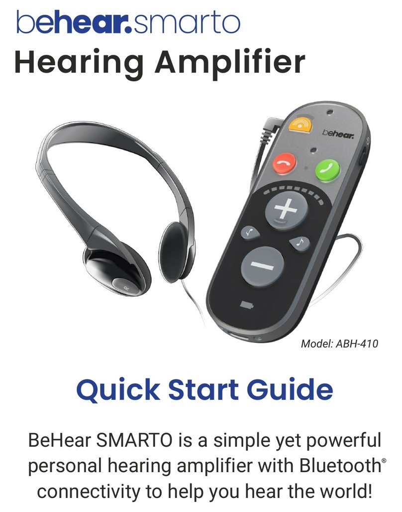behear SMARTO ABH-410 quick start guide