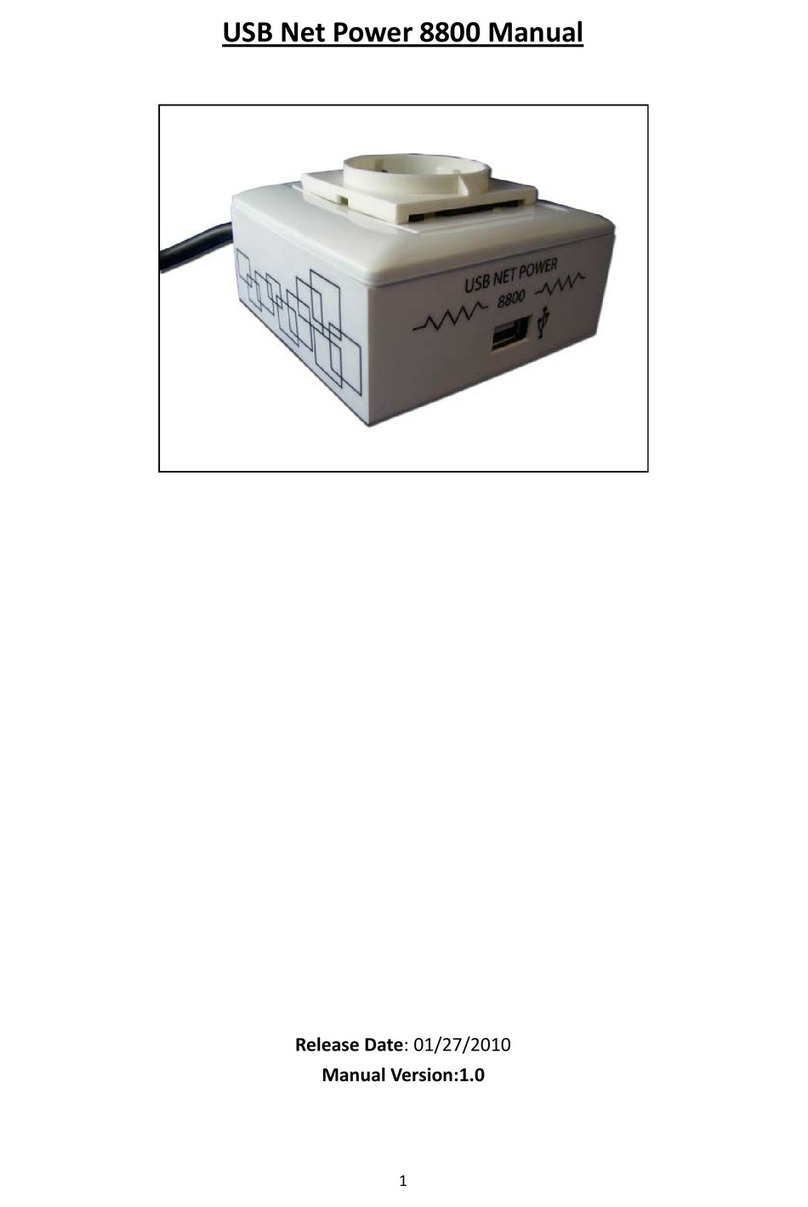 Aviosys USB Net Power 8800 manual
