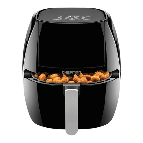Chefman TurboFry RJ38-WD-8T User manual Chefman TurboFry RJ38-WD-8T User manual