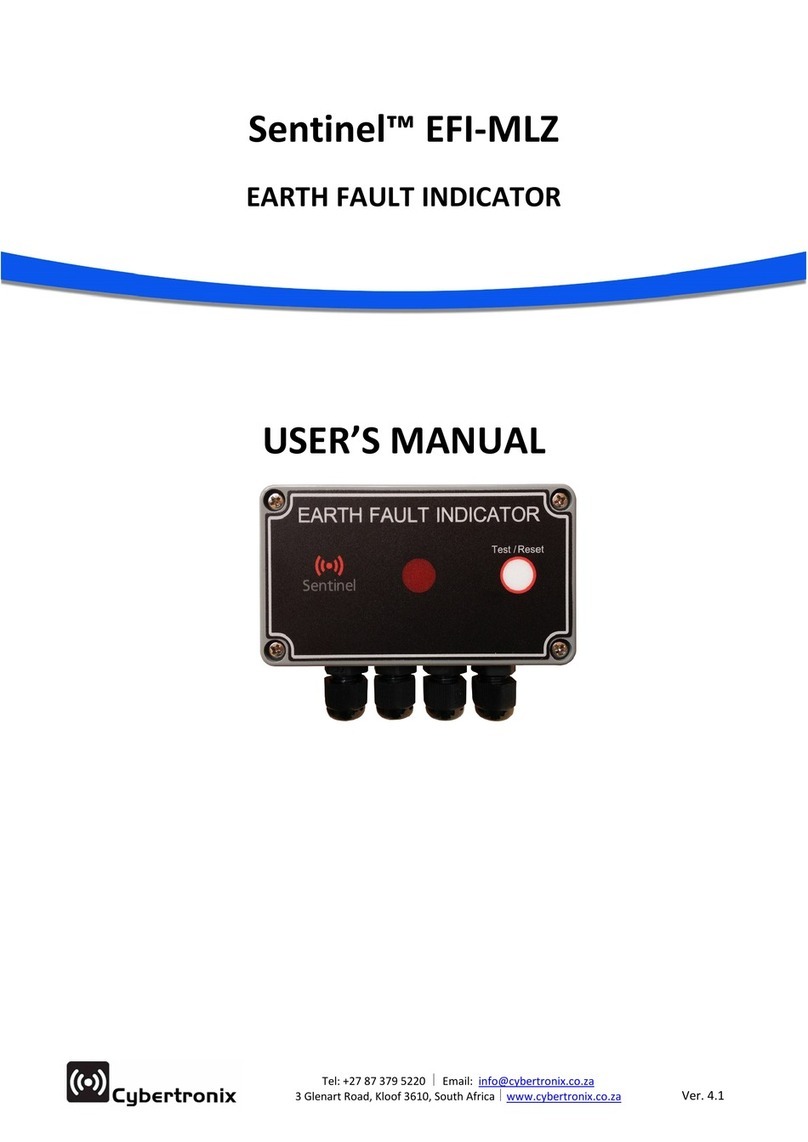Cybertronix SENTINEL EFI-MLZ user manual