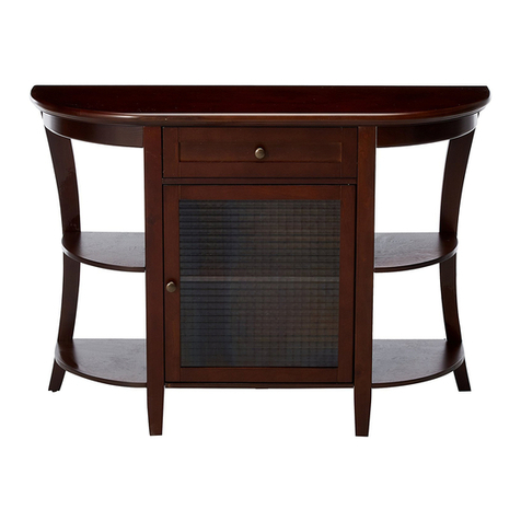 2K Furniture Designs C1293 Assembly instructions
